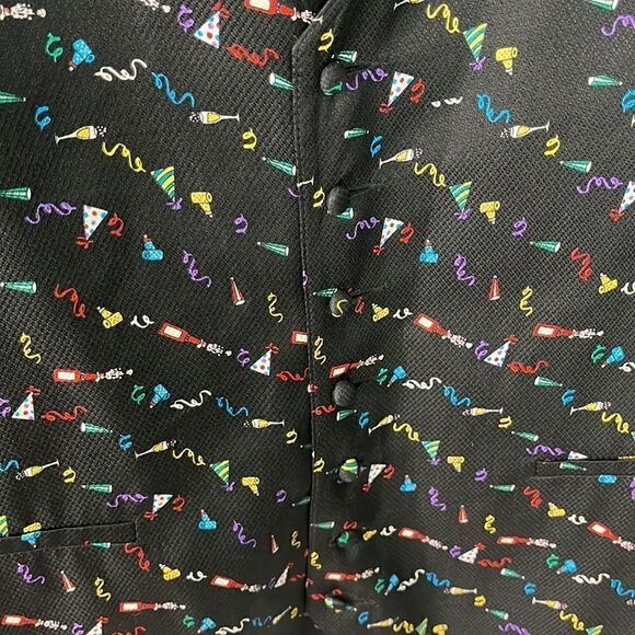 Happy New Year! Vicky Davis - New York Vest- Celebrations Birthday Size Large - Picture 2 of 4